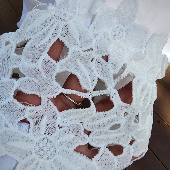 White Unbranded Plus size Mermaid Stretchy Long Dress Size 2XL - Picture 12 of 13